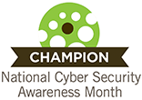 National Cyber Security Awareness Month Champion logo