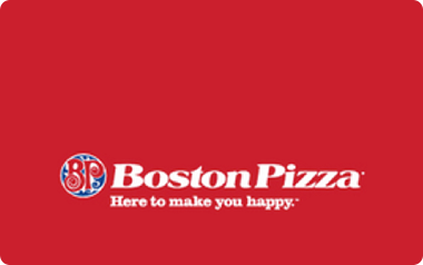 Boston Pizza Gift Card