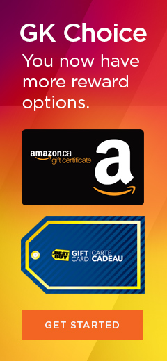 GK Choice: You now have more reward options.